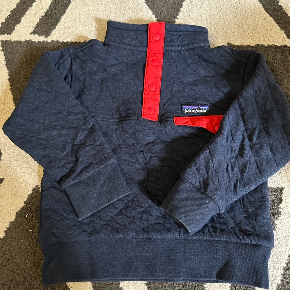 Patagonia Boys Cotton Quilted Snap-T